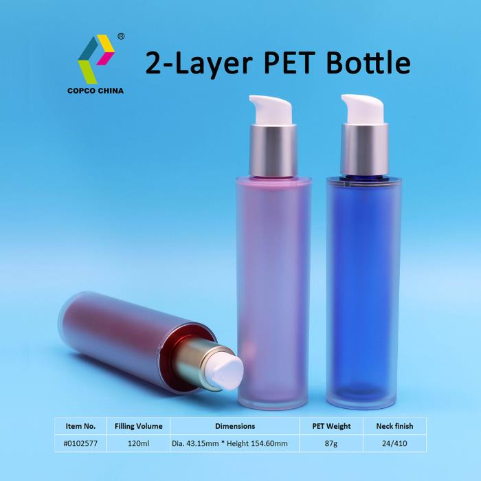 New PET bottle facilitates luxurious decoration styling